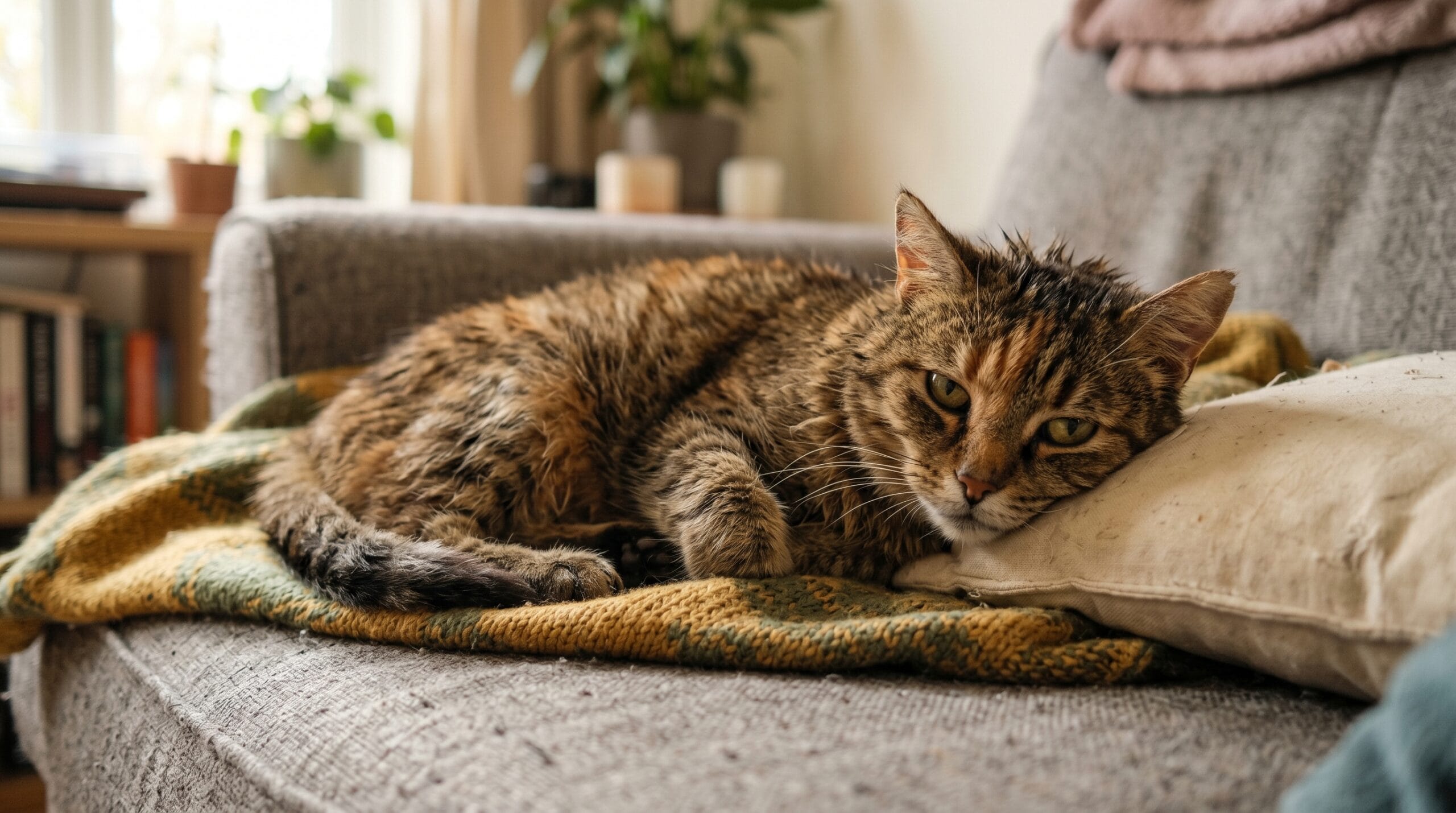 signs your cat is sick